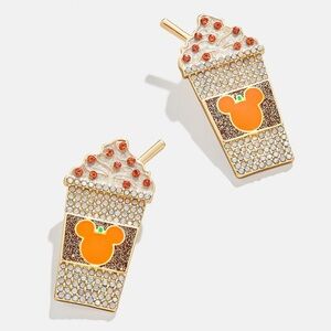 Disney x BAUBLEBAR Mickey Mouse Disney Pumpkin Spice Latte Earrings